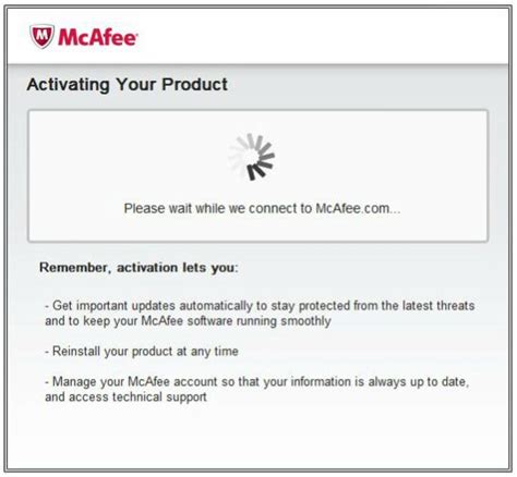 How to redeem your McAfee software retail card and activate your .